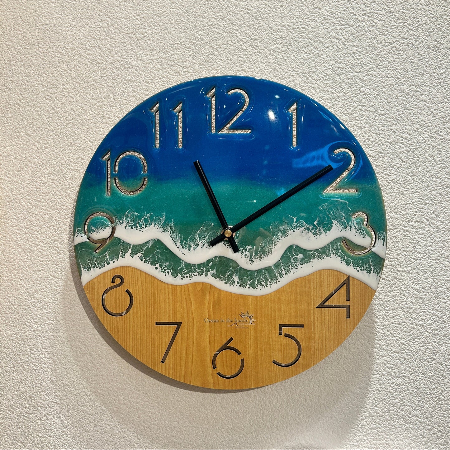 Ocean wall clock(奄美ブルー)