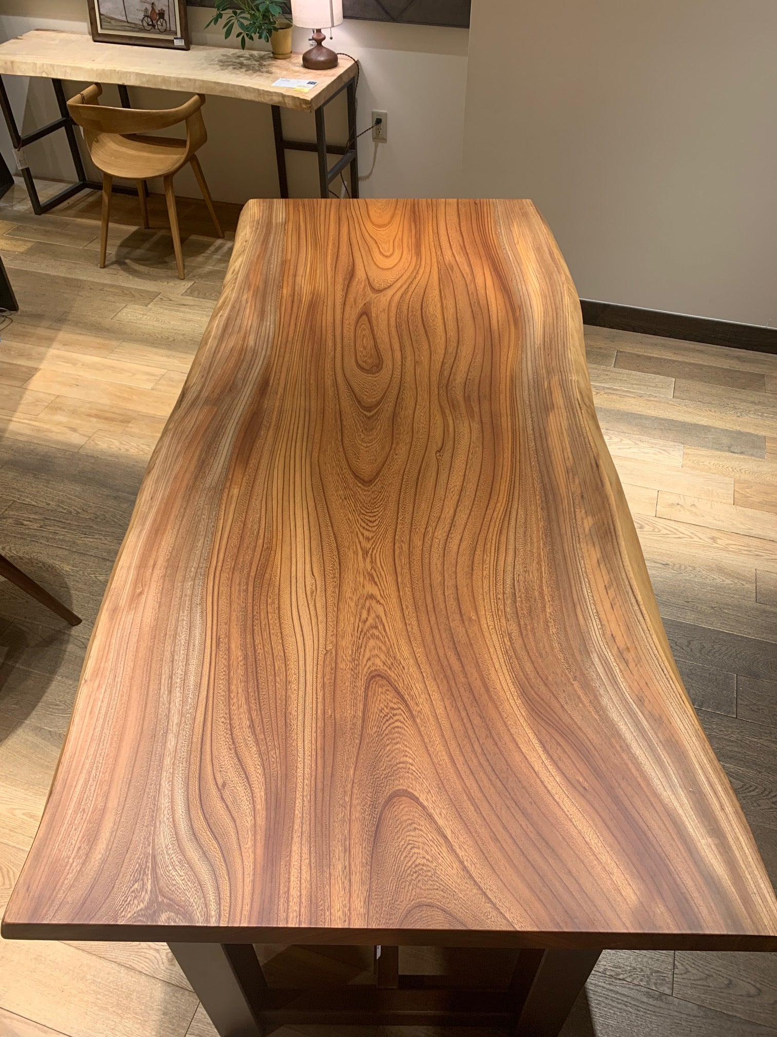 欅　ケヤキ　一枚板　枯木　テーブルなどに　節なし　無節　　乾燥済　銘木　DIY - 2