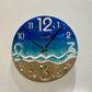 Ocean wall clock -sand beach-(宮古ブルー)