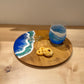 wave resin glass(グアムブルー)