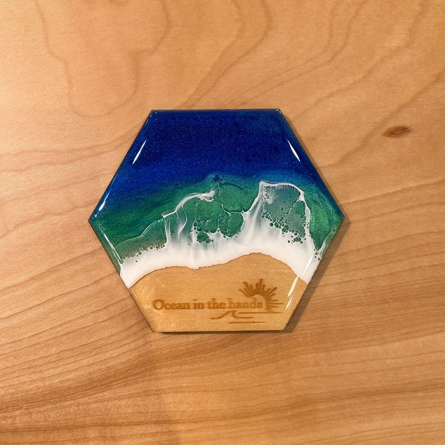 海のコースター(コタキナバルブルー)